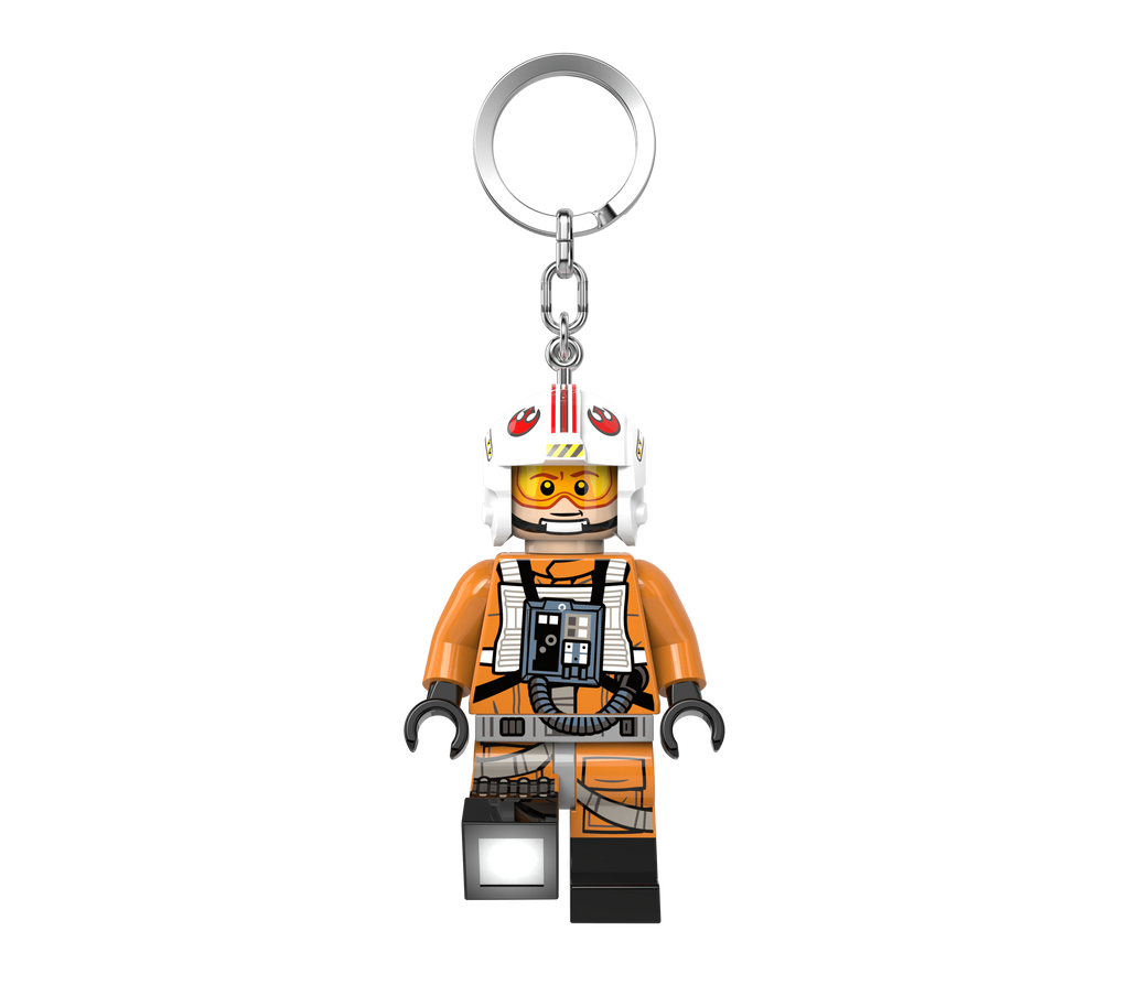 LEGO Star Wars Keychain Light Luke Skywalker Pilot
