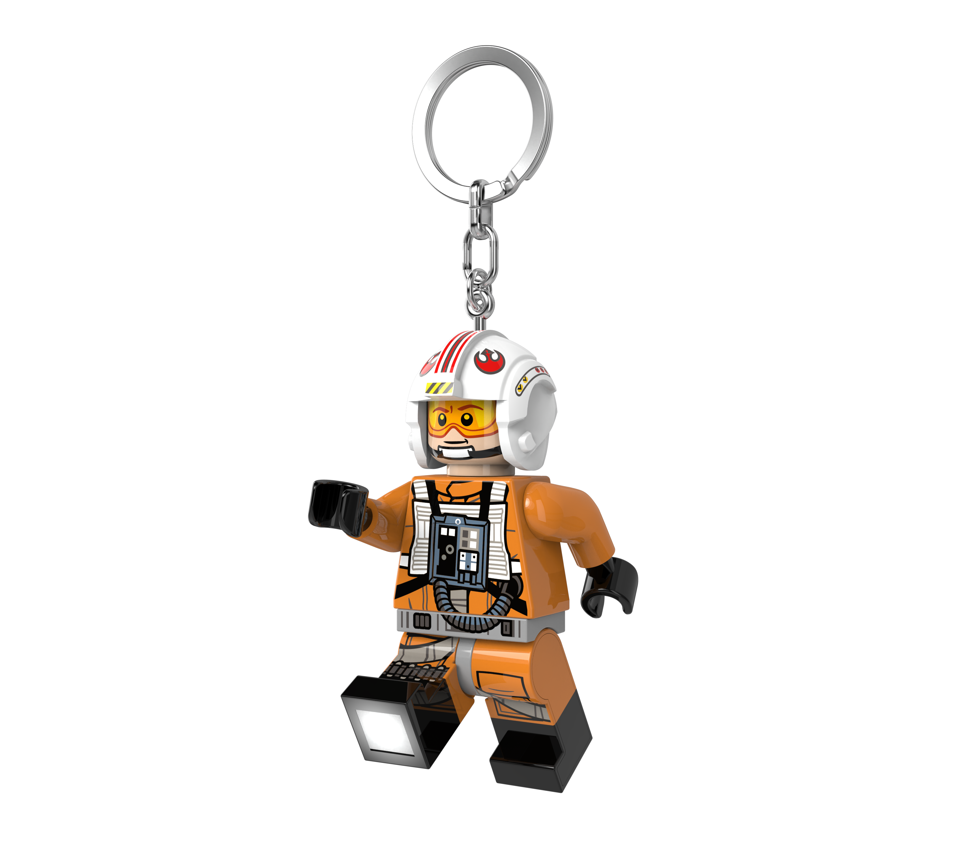 LEGO Star Wars Keychain Light Luke Skywalker Pilot