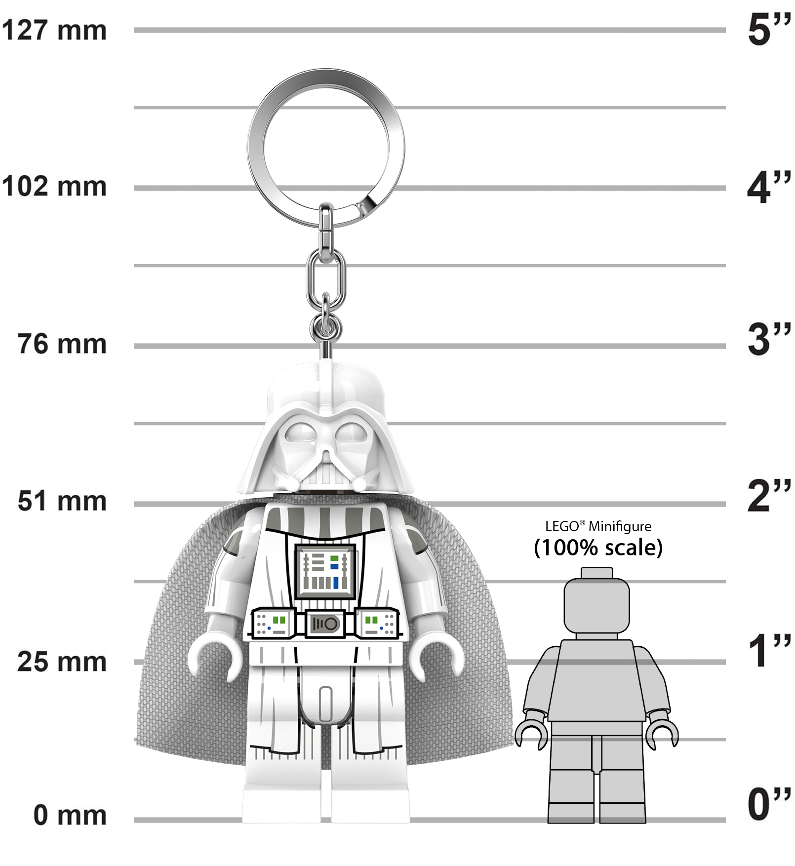LEGO® STAR WARS™ Keychain Light Jedi Vader™