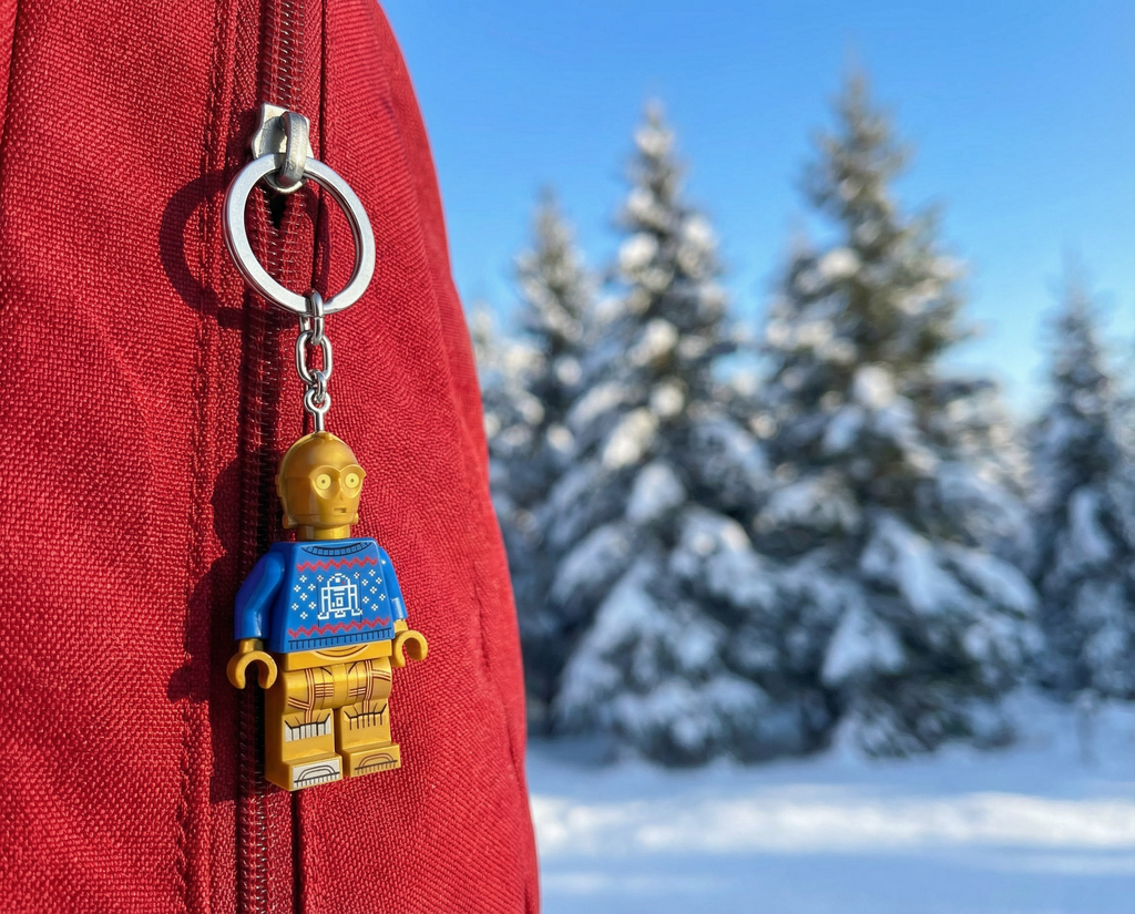 LEGO Star Wars Keychain Light C-3PO Holiday