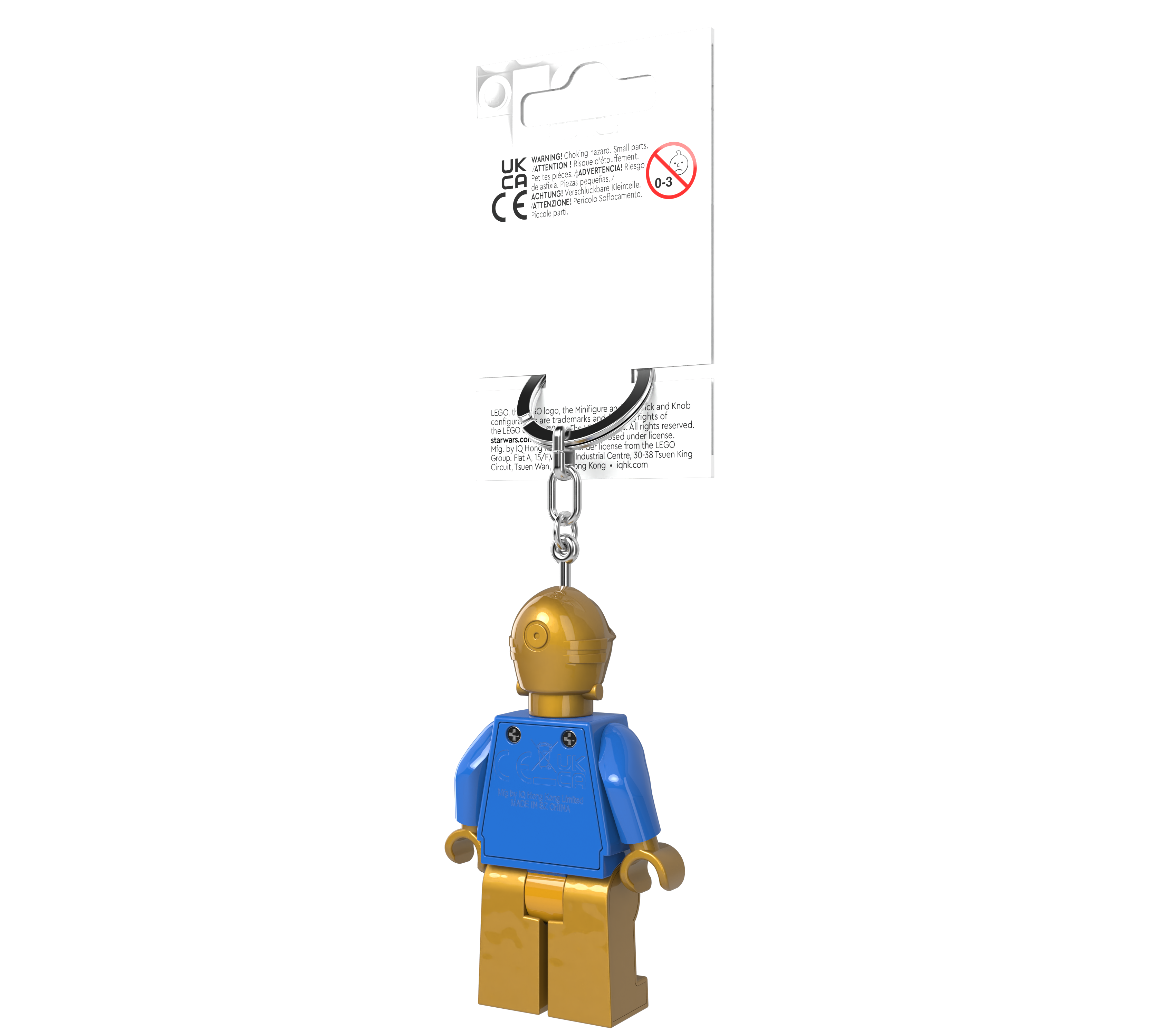 LEGO Star Wars Keychain Light C-3PO Holiday