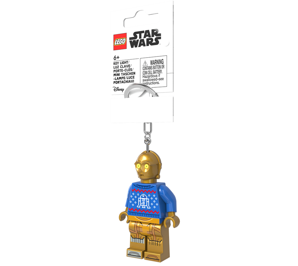 LEGO Star Wars Keychain Light C-3PO Holiday
