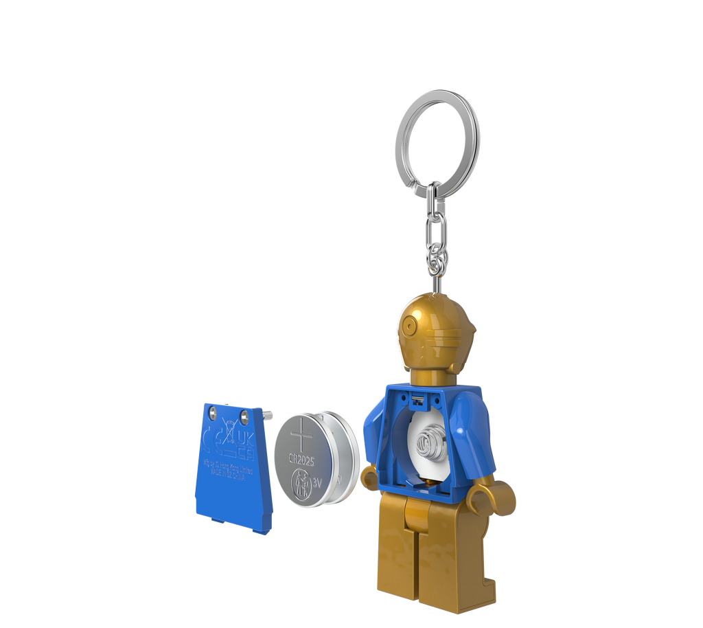 LEGO Star Wars Keychain Light C-3PO Holiday