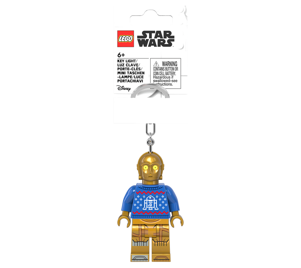 LEGO Star Wars Keychain Light C-3PO Holiday