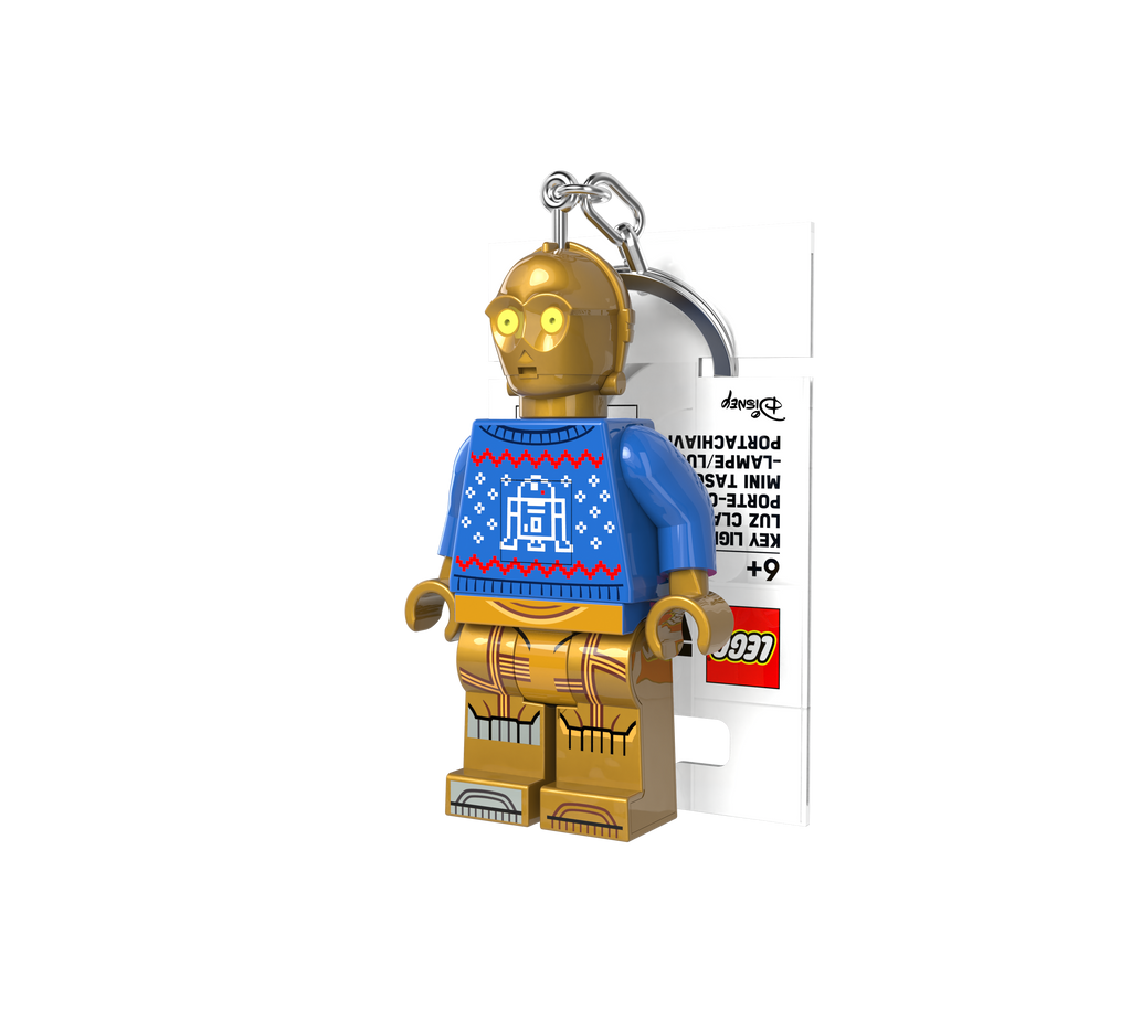 LEGO Star Wars Keychain Light C-3PO Holiday