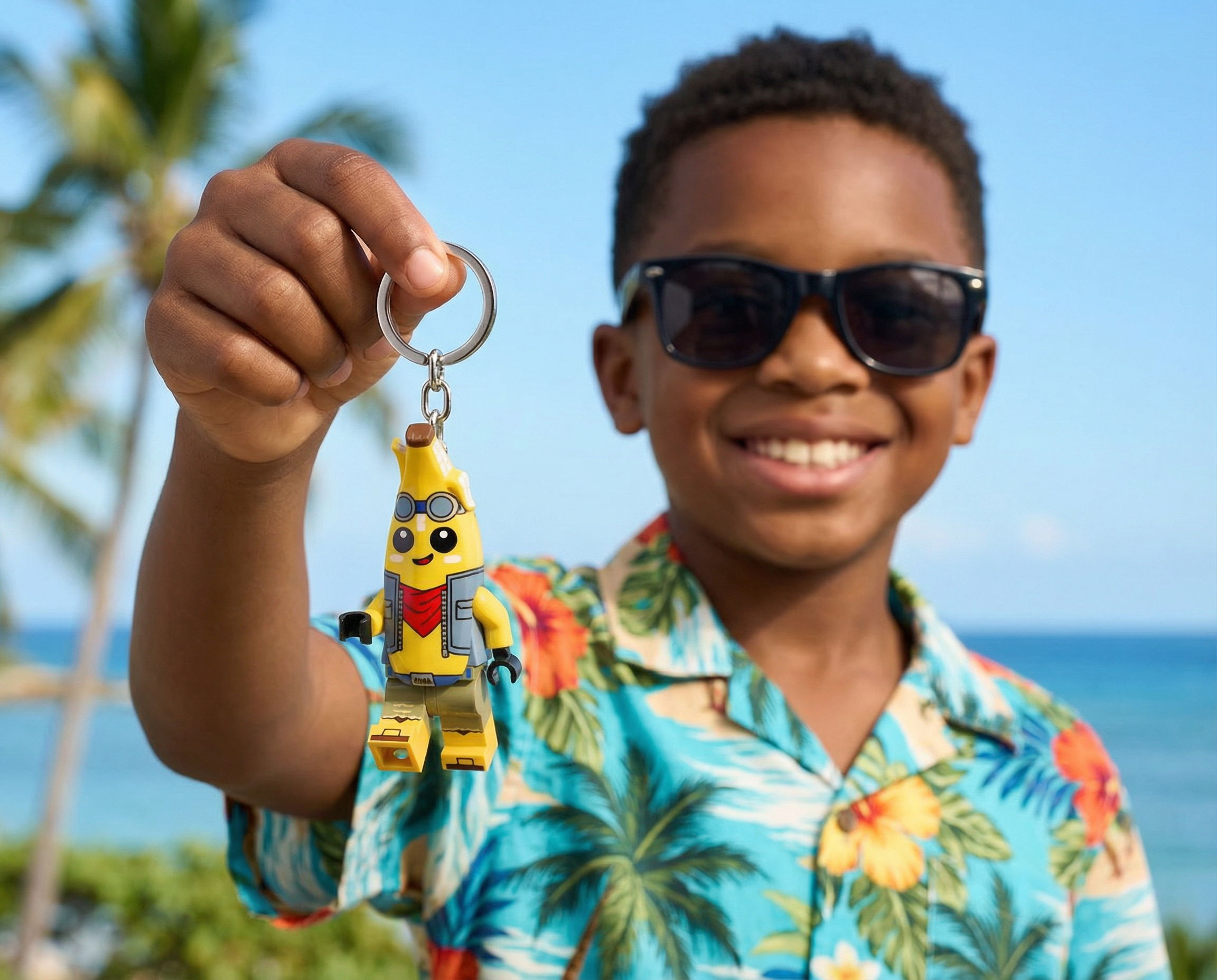 LEGO FORTNITE Keychain Light Adventure Peely