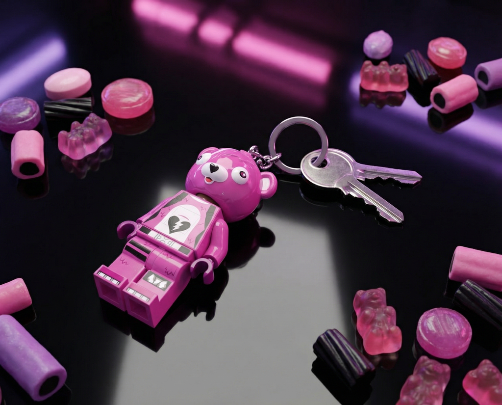 LEGO FORTNITE Keychain Light- Cuddle Team Leader