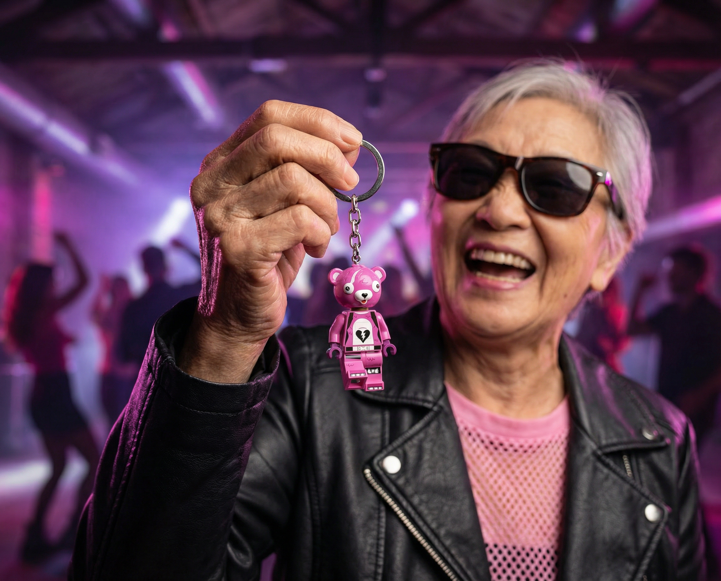 LEGO FORTNITE Keychain Light- Cuddle Team Leader
