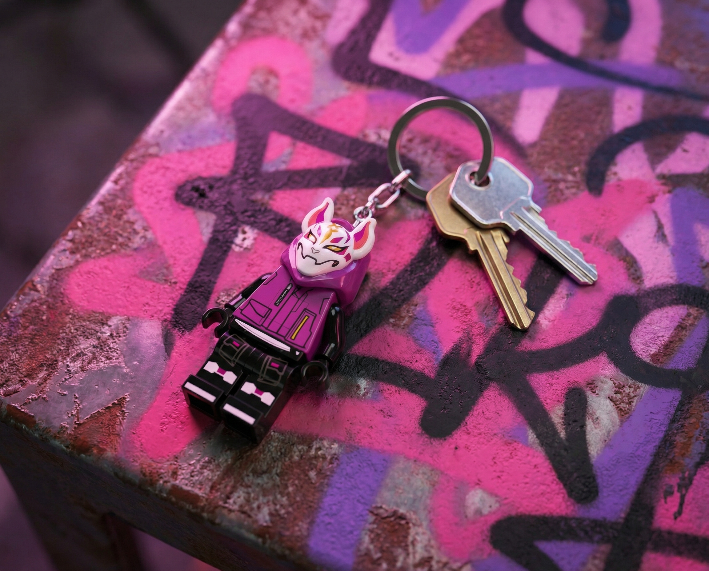LEGO FORTNITE Keychain Light Drift