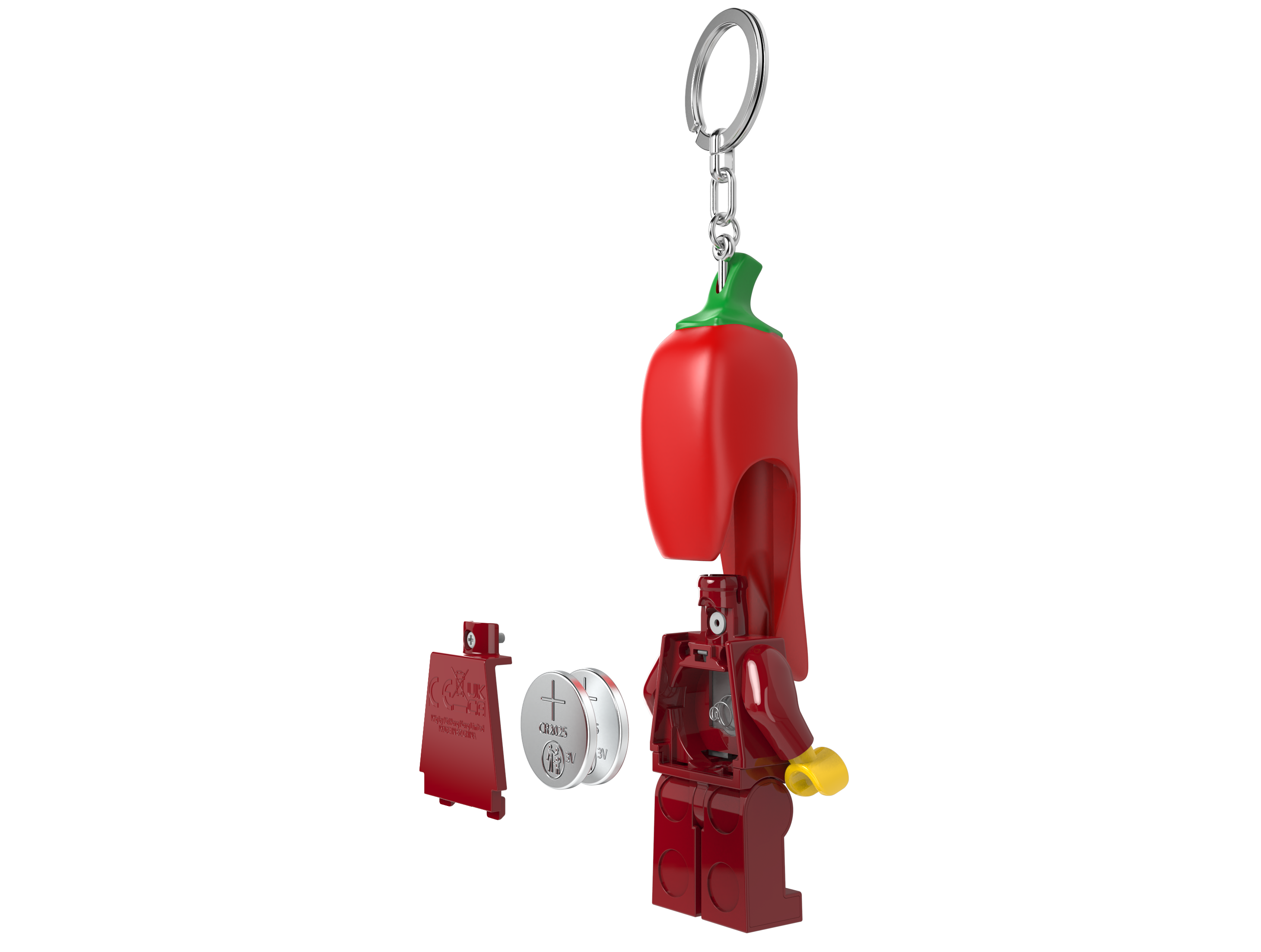 LEGO Minifigures Keychain Light Chili Costume