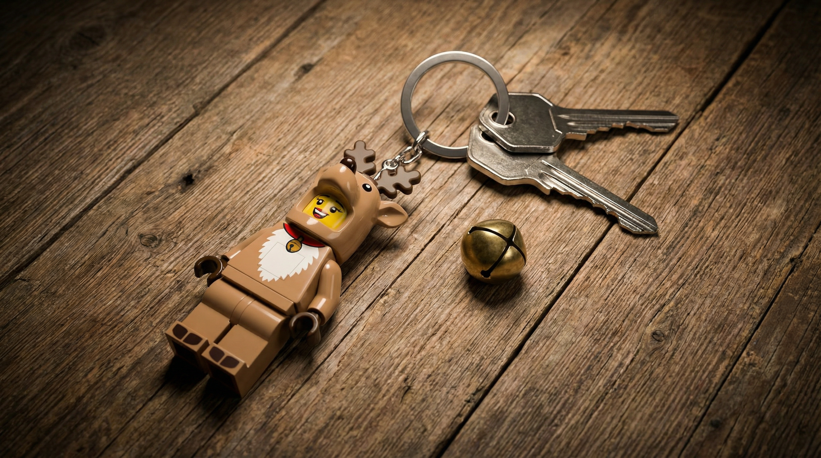 LEGO Minifigures Keychain Light Reindeer Costume
