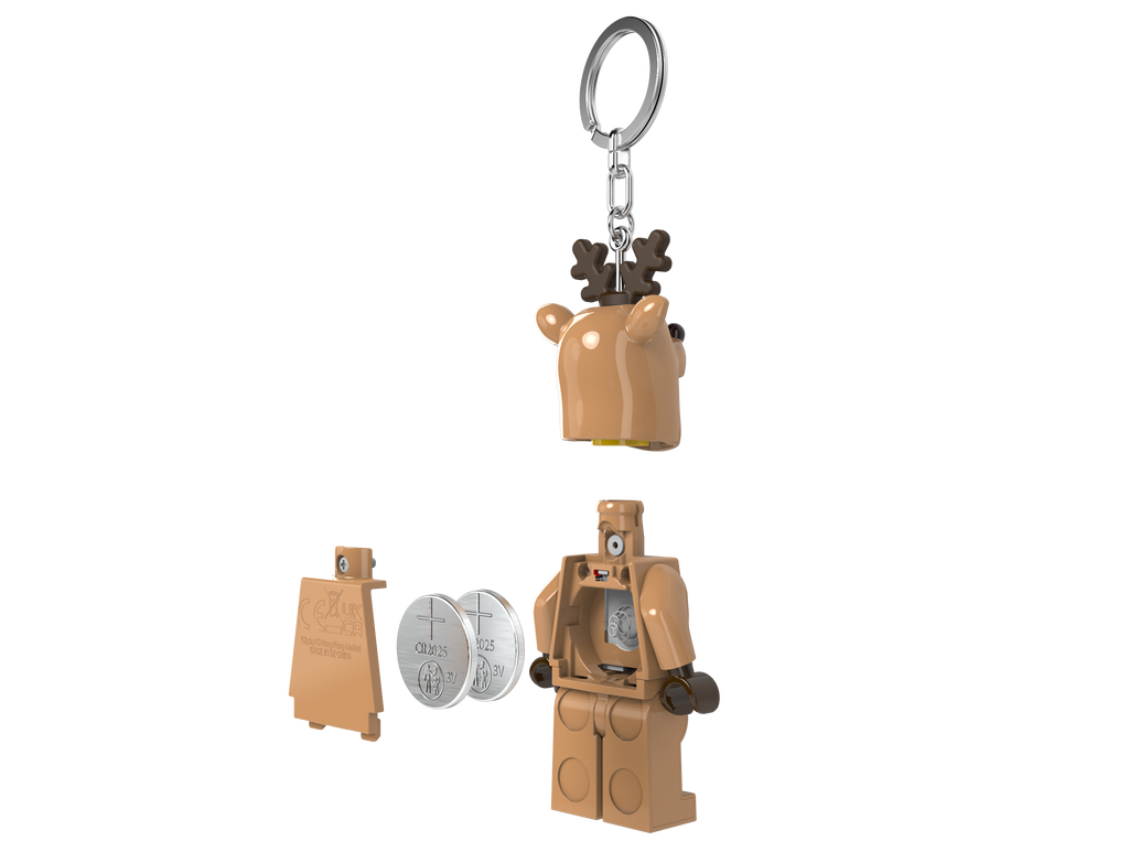LEGO Minifigures Keychain Light Reindeer Costume