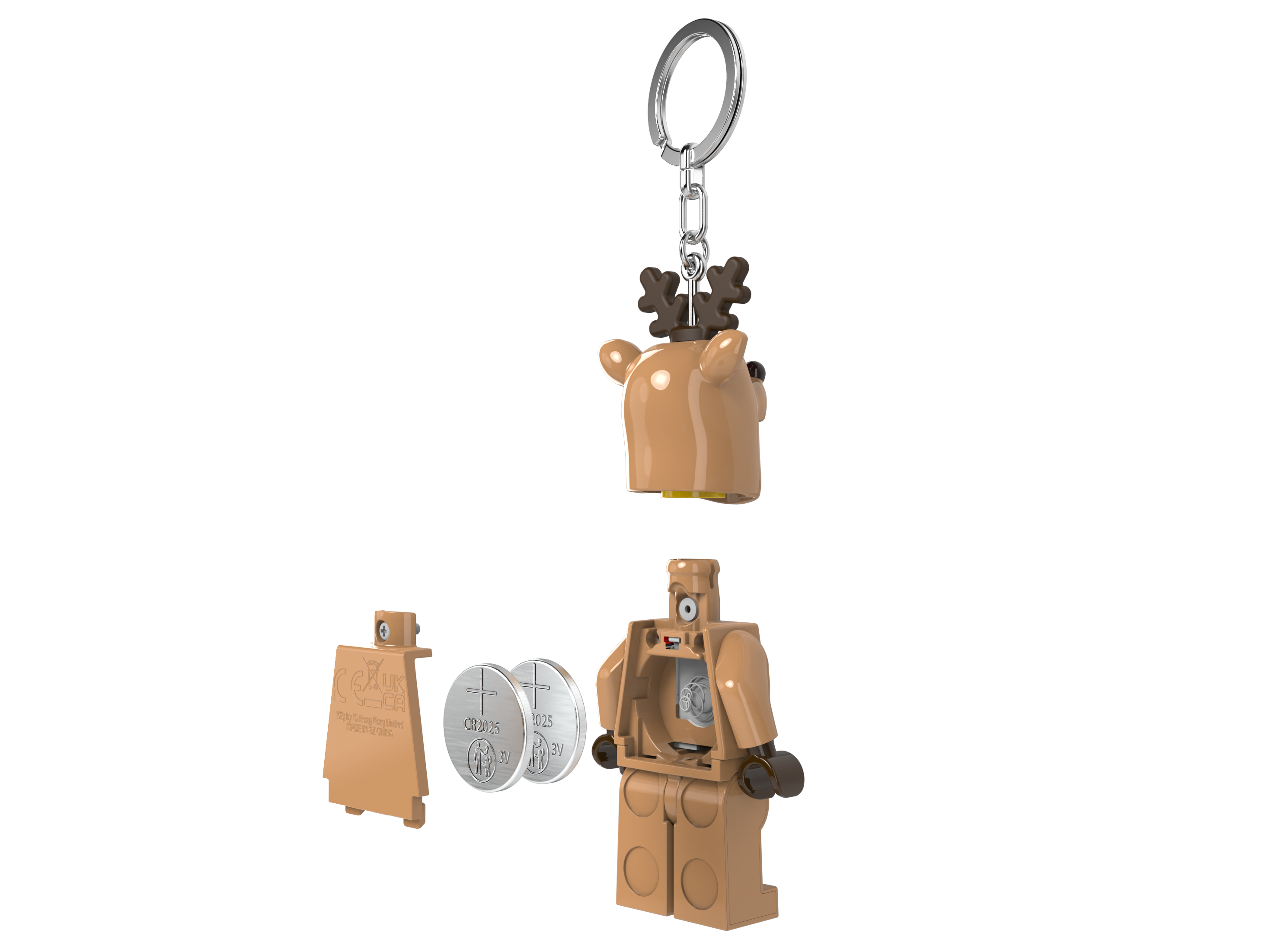 LEGO Minifigures Keychain Light Reindeer Costume