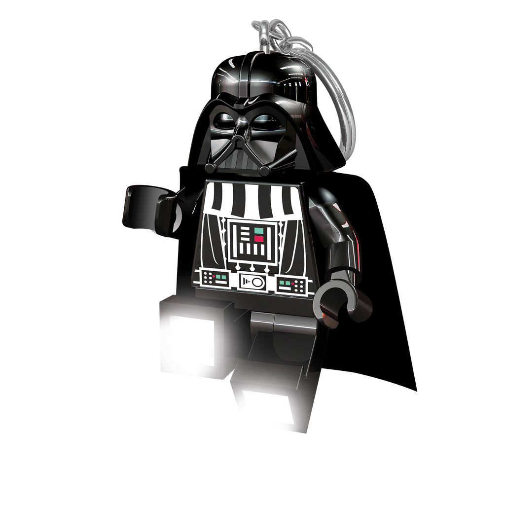 LEGO STAR WARS DARTH VADER KEYCHAIN LIGHT ON HANG TAG