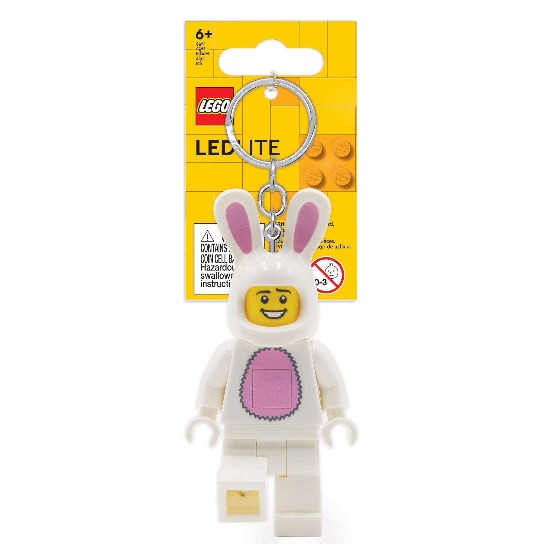 LEGO ICONIC BUNNY KEYCHAIN LIGHT