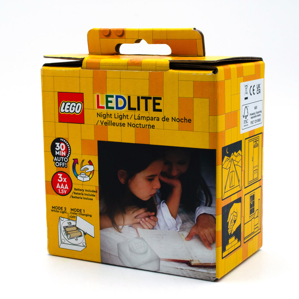 LEGO Iconic 1x1 Plate Night Light - White