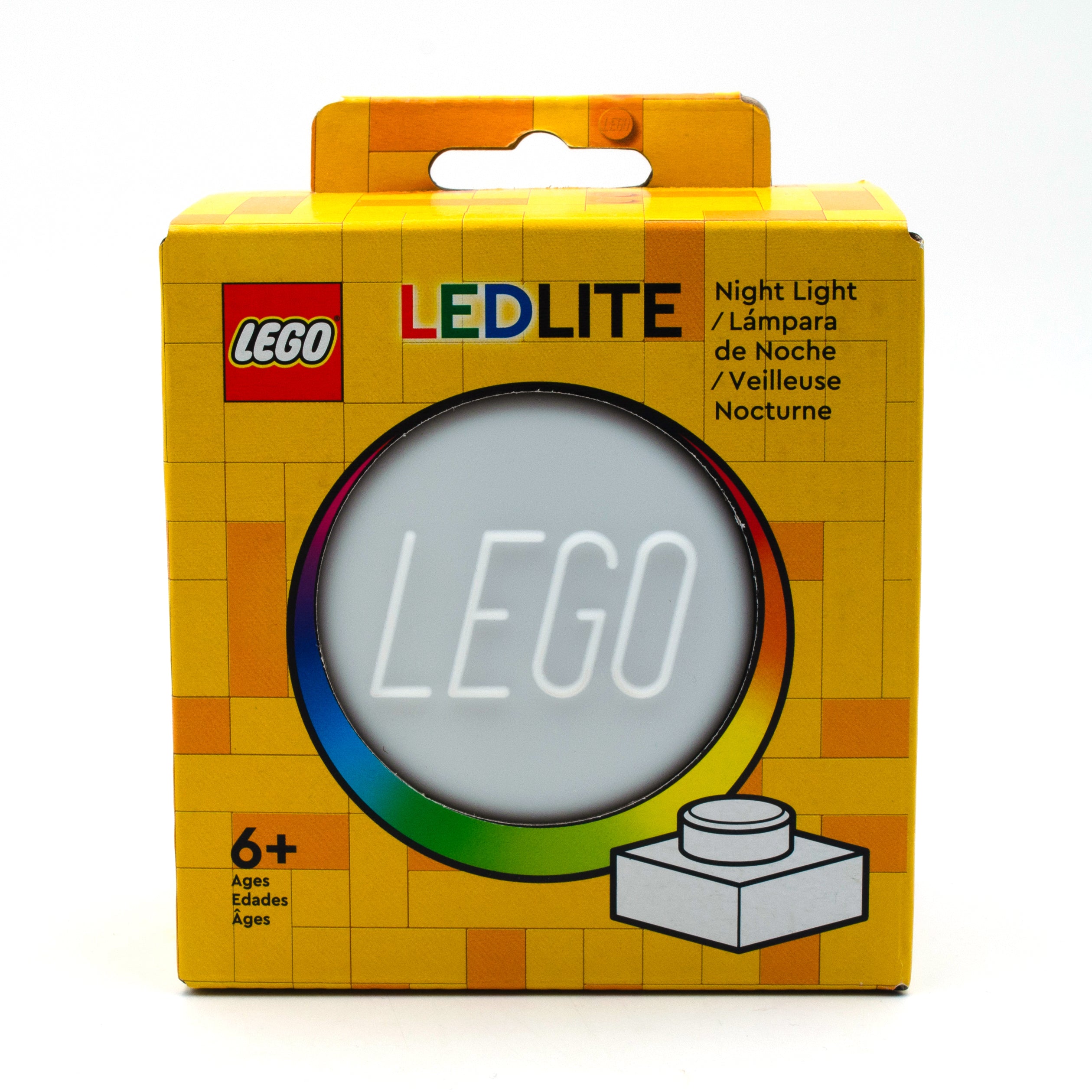 LEGO Iconic 1x1 Plate Night Light - White