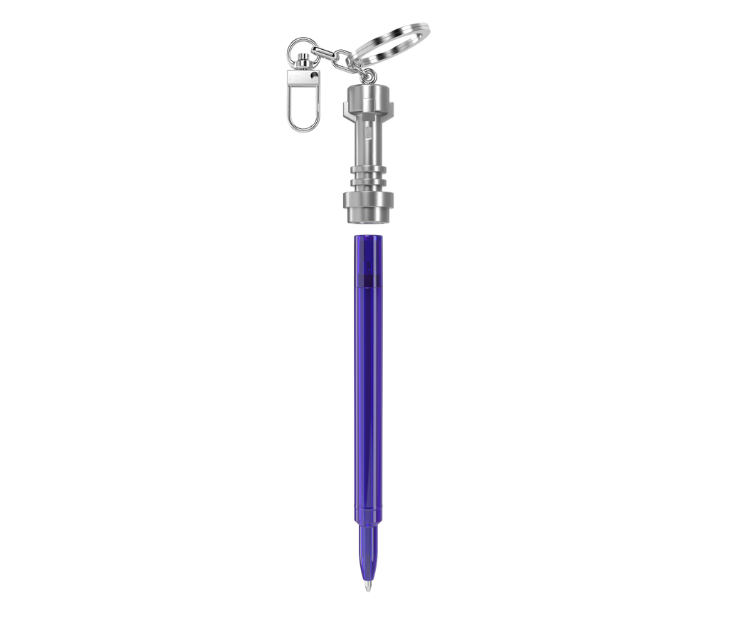 LEGO STAR WARS LIGHTSABER GEL PEN  WITH CLIP - Purple