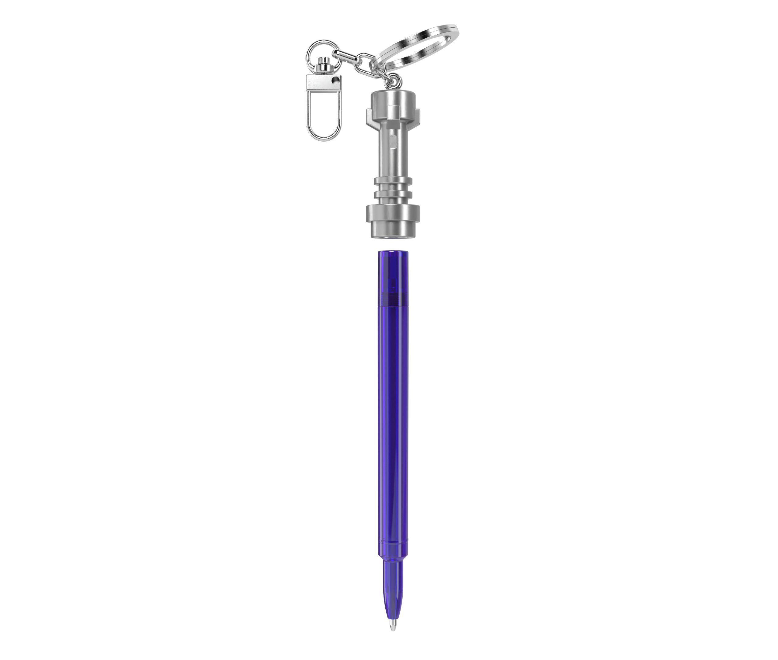 LEGO STAR WARS LIGHTSABER GEL PEN  WITH CLIP - Purple