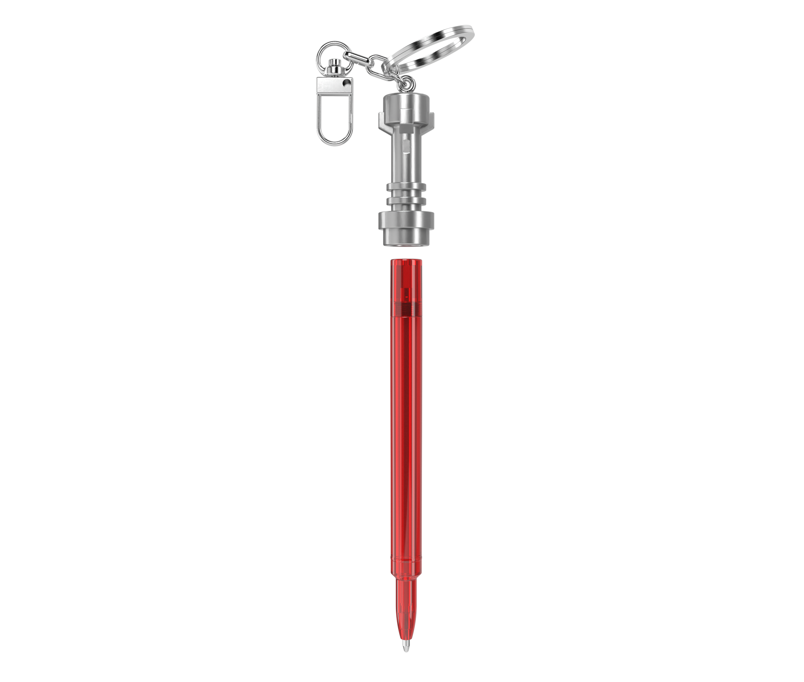 LEGO STAR WARS LIGHTSABER GEL PEN  WITH CLIP - RED