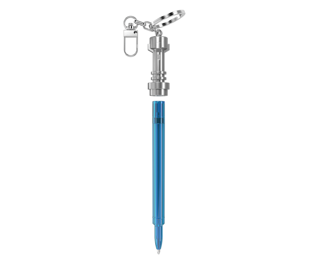 LEGO STAR WARS LIGHTSABER GEL PEN  WITH CLIP - Azure