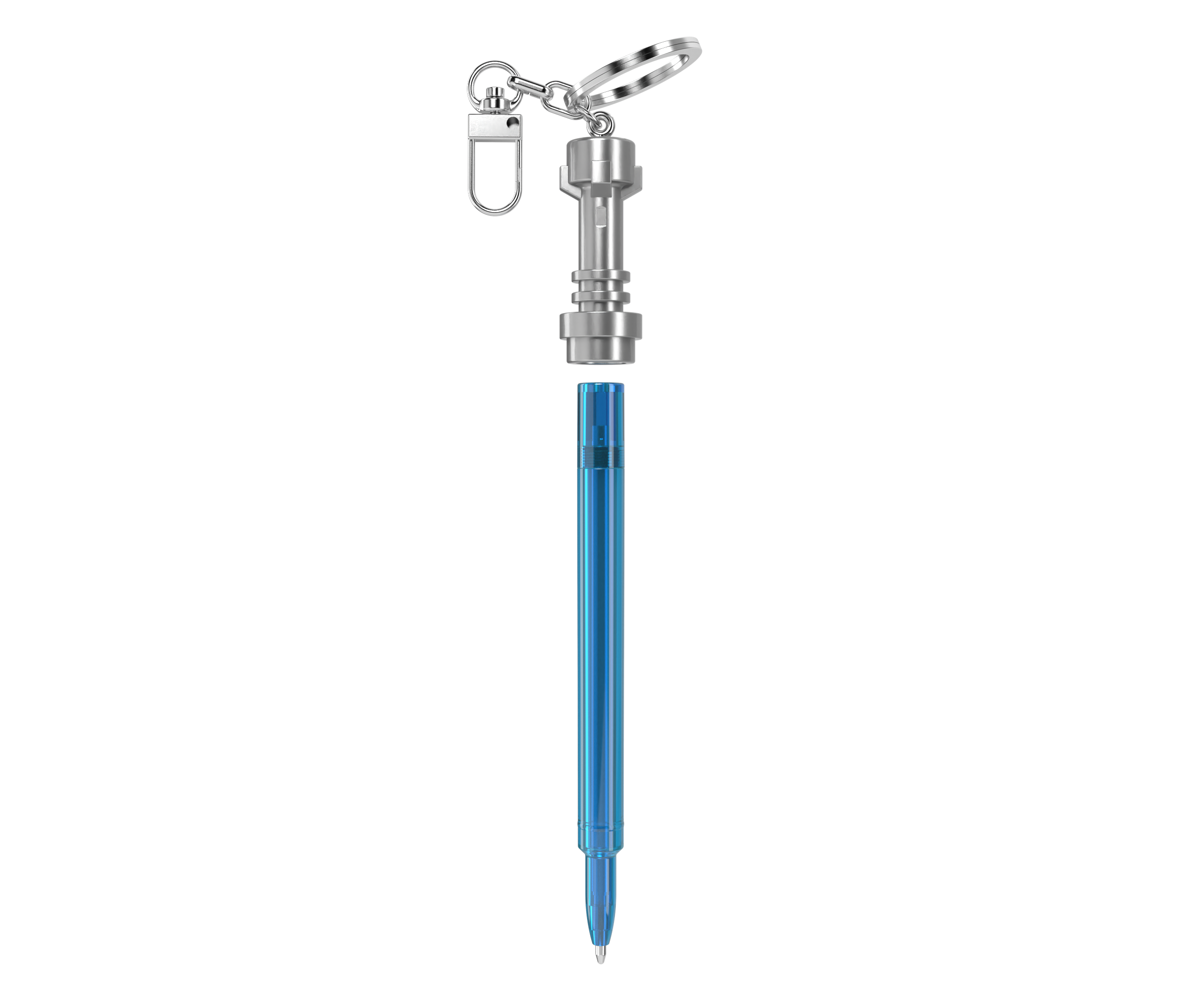 LEGO STAR WARS LIGHTSABER GEL PEN  WITH CLIP - Azure