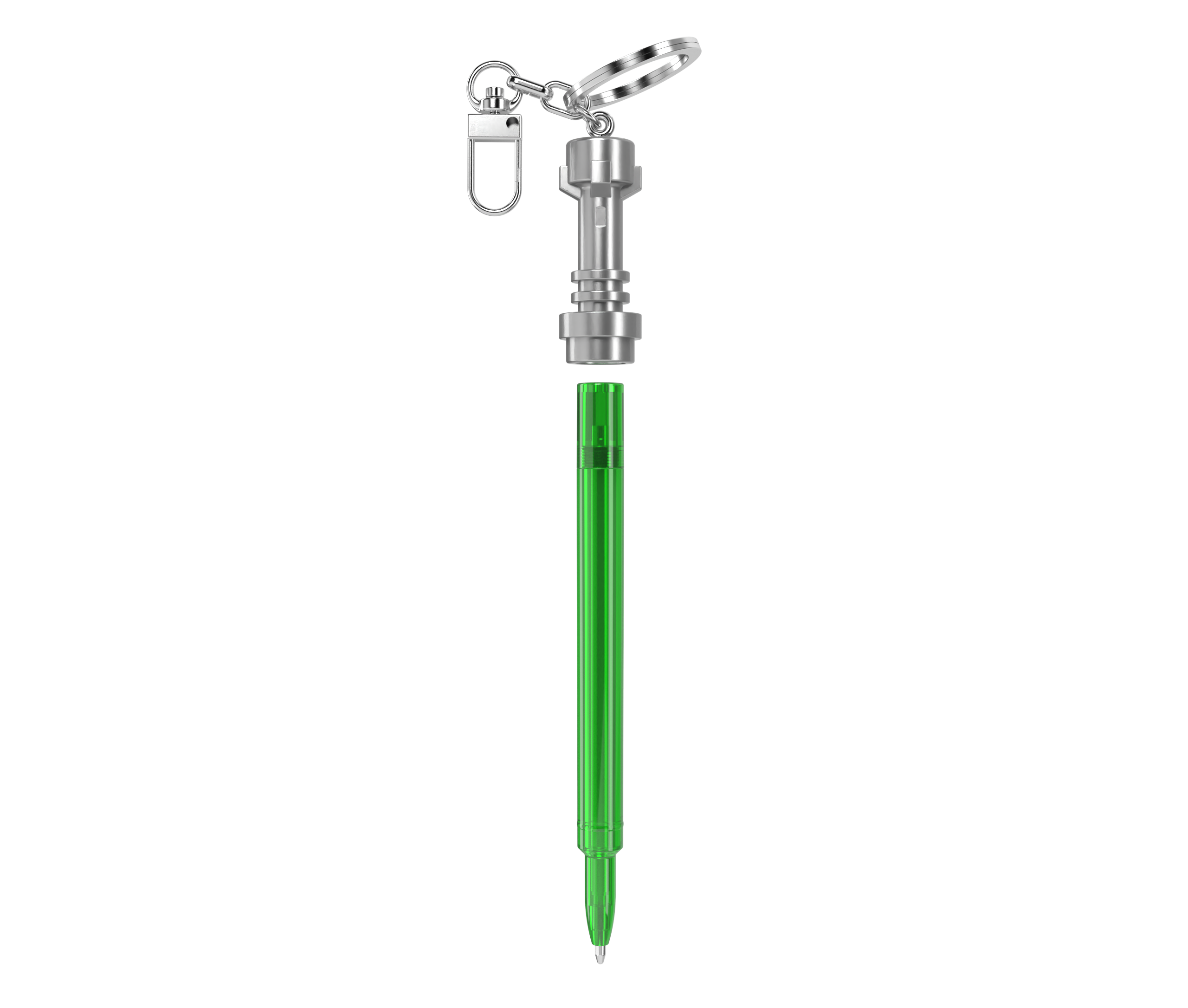LEGO STAR WARS LIGHTSABER GEL PEN  WITH CLIP - Lime