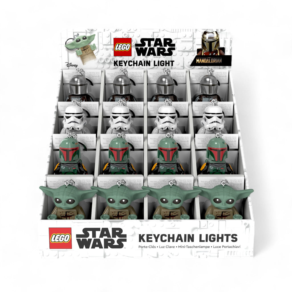 LEGO® STAR WARS™ THE MANDALORIAN™ Keychain Light CDU 16ct