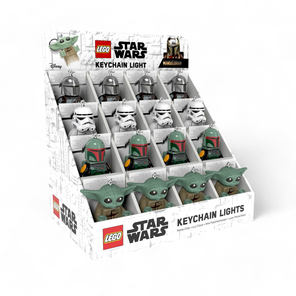 LEGO® STAR WARS™ THE MANDALORIAN™ Keychain Light CDU 16ct