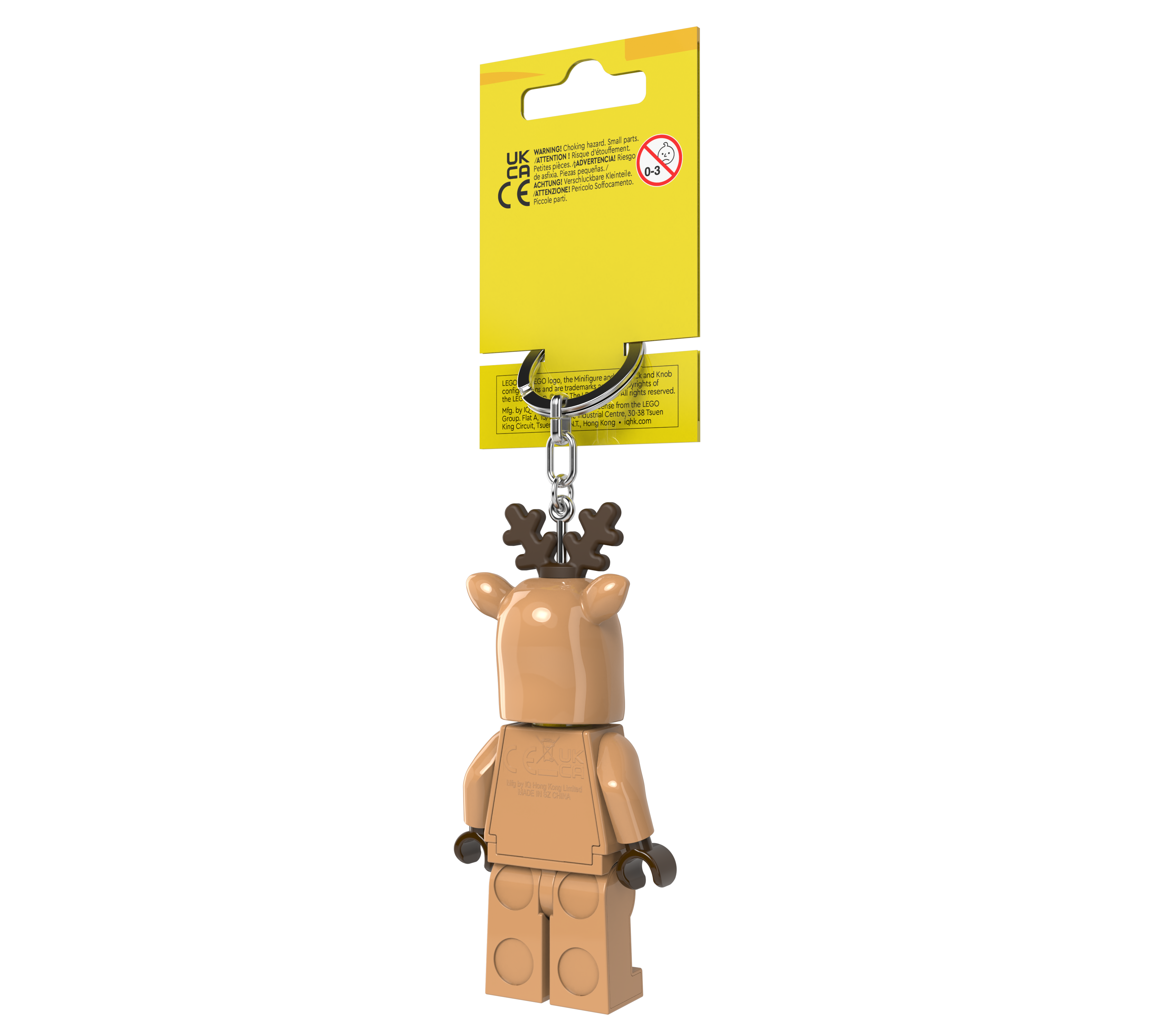 LEGO Minifigures Keychain Light Reindeer Costume