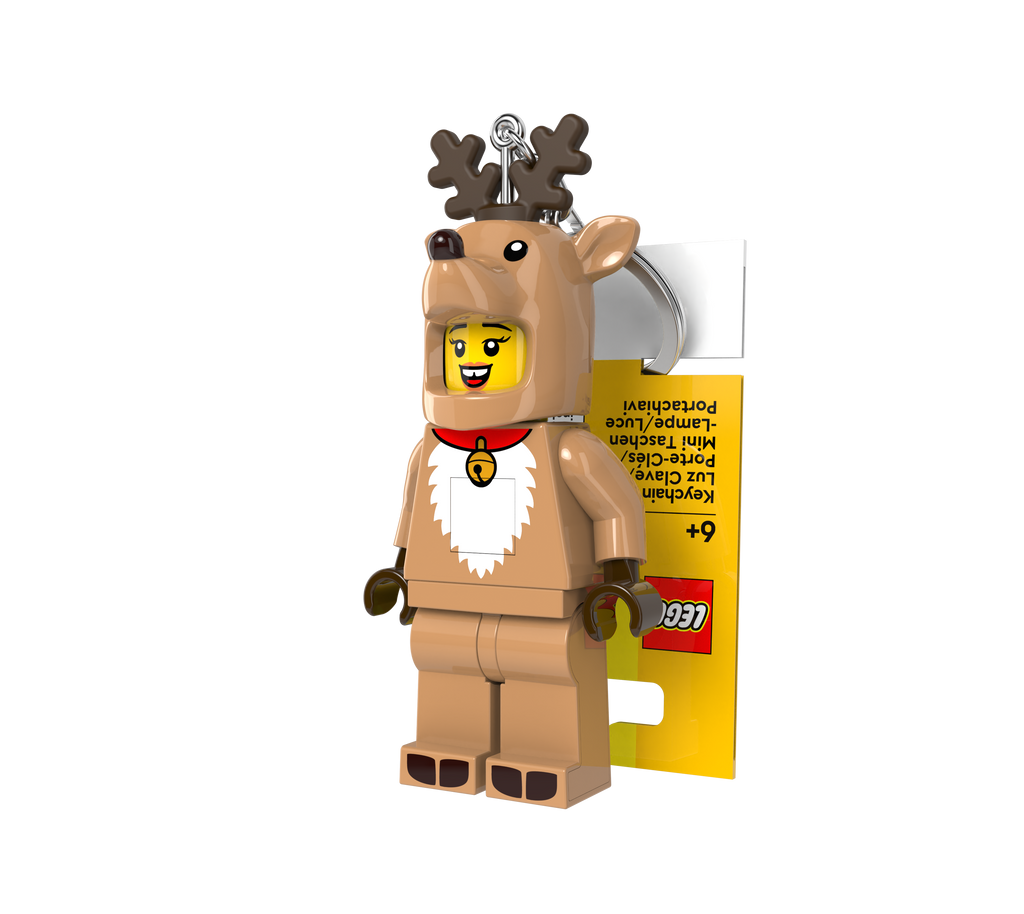 LEGO Minifigures Keychain Light Reindeer Costume
