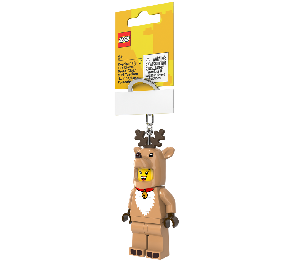 LEGO Minifigures Keychain Light Reindeer Costume