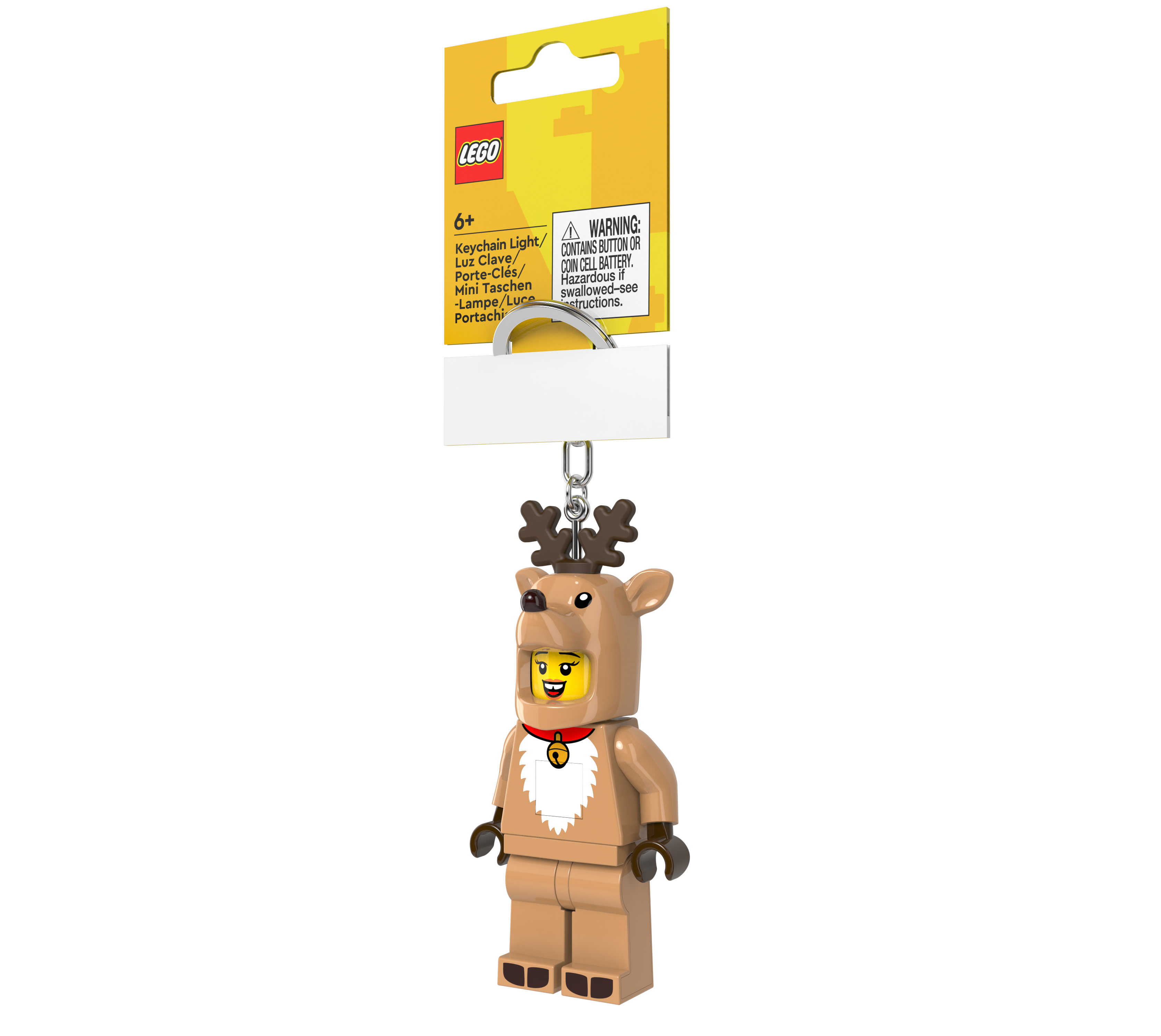 LEGO Minifigures Keychain Light Reindeer Costume
