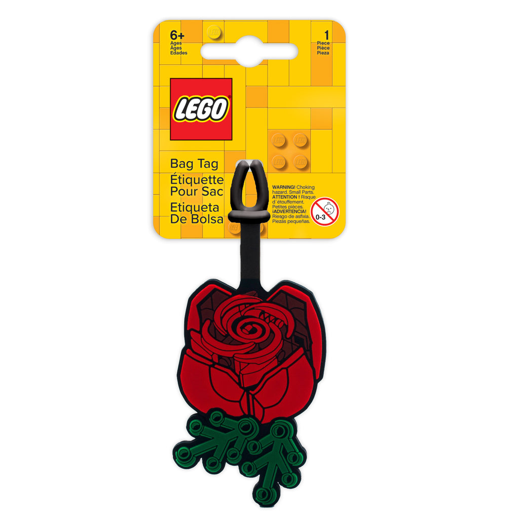 LEGO Botanicals Rose Bag Tag