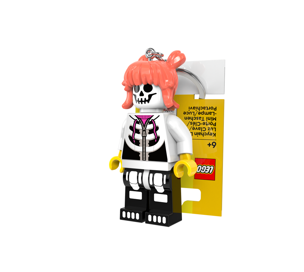 LEGO Minifigures Keychain Light Skeleton Girl