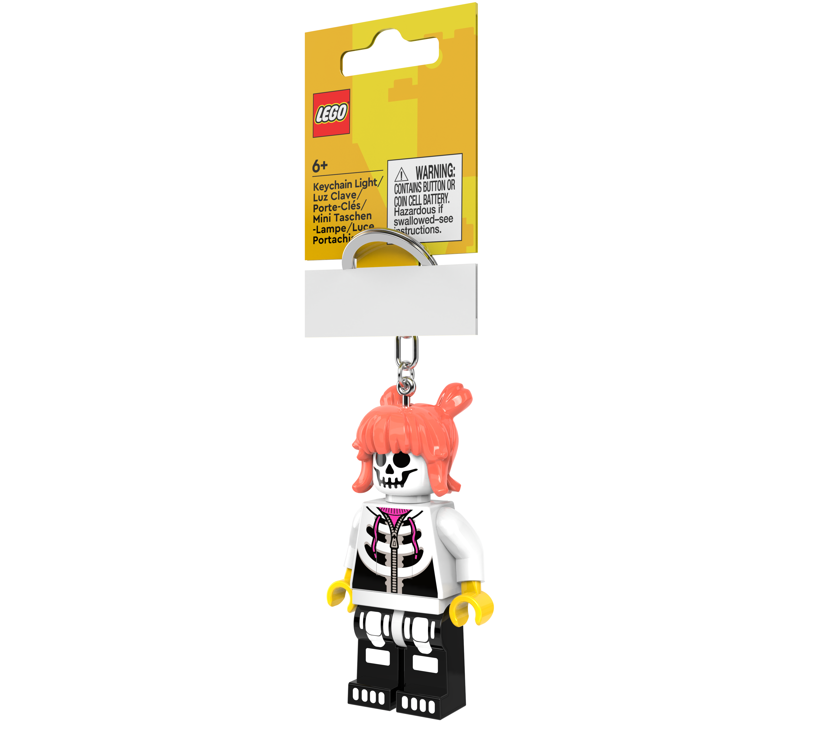 LEGO Minifigures Keychain Light Skeleton Girl