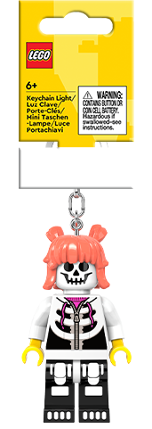 LEGO Minifigures Keychain Light Skeleton Girl