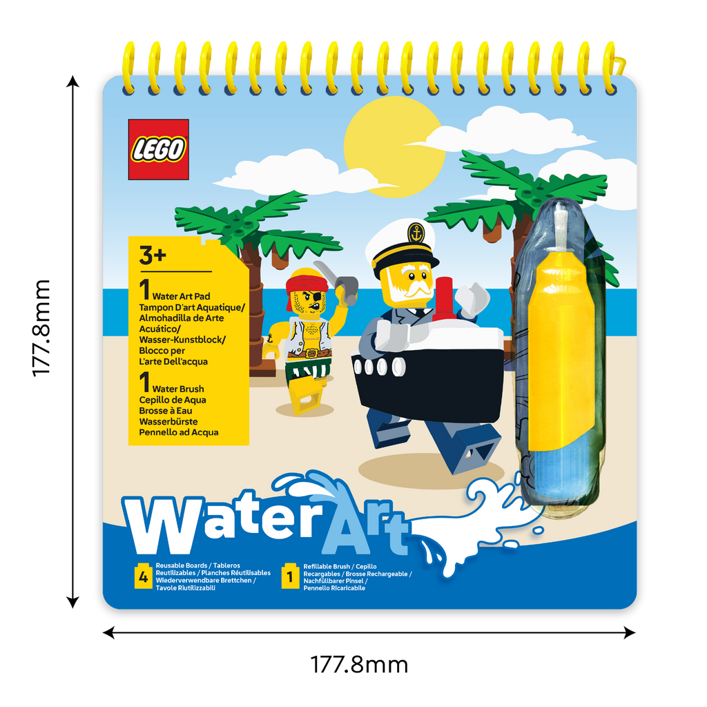LEGO Minifigures Water Art Pad