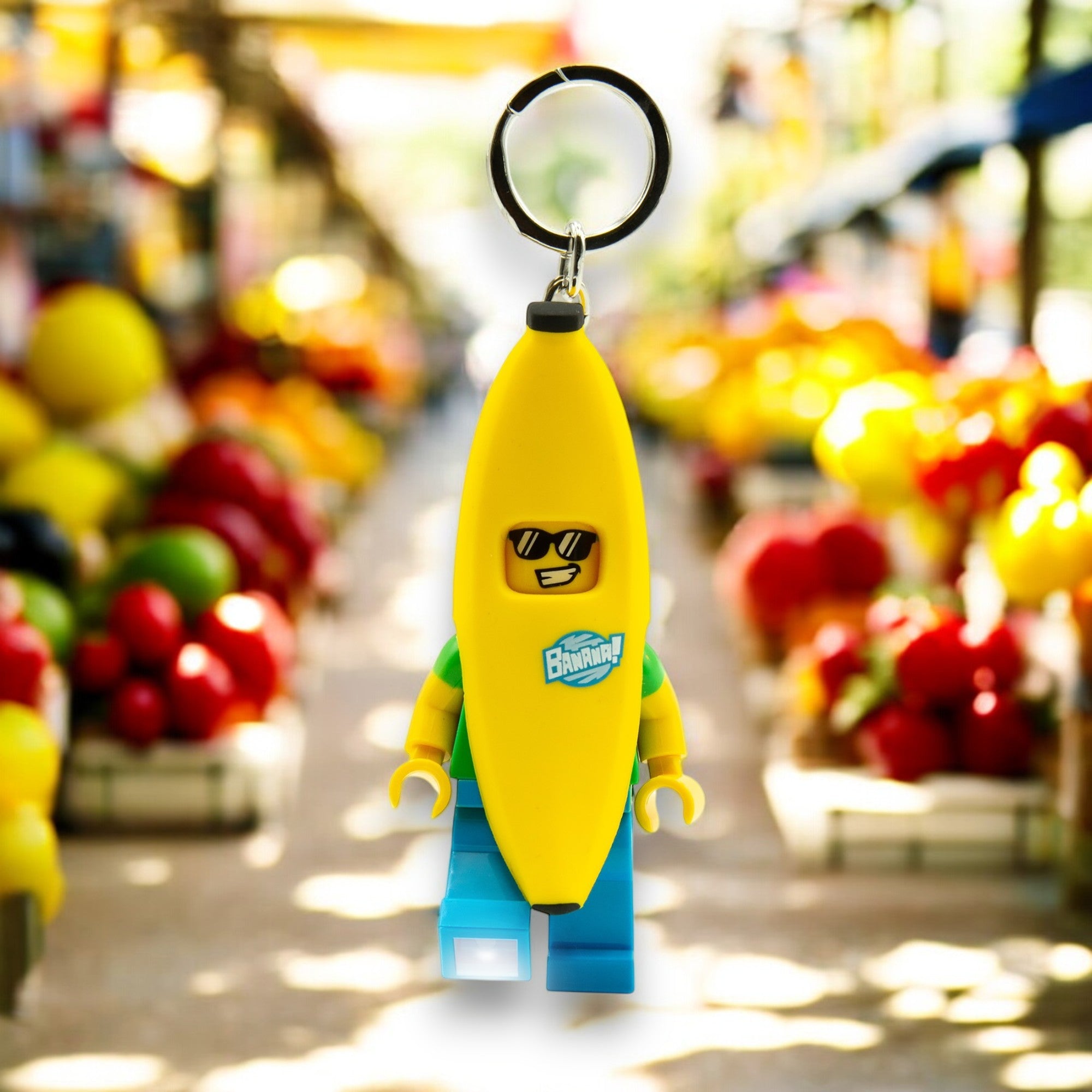 LEGO ICONIC BANANA GUY KEYCHAIN LIGHT