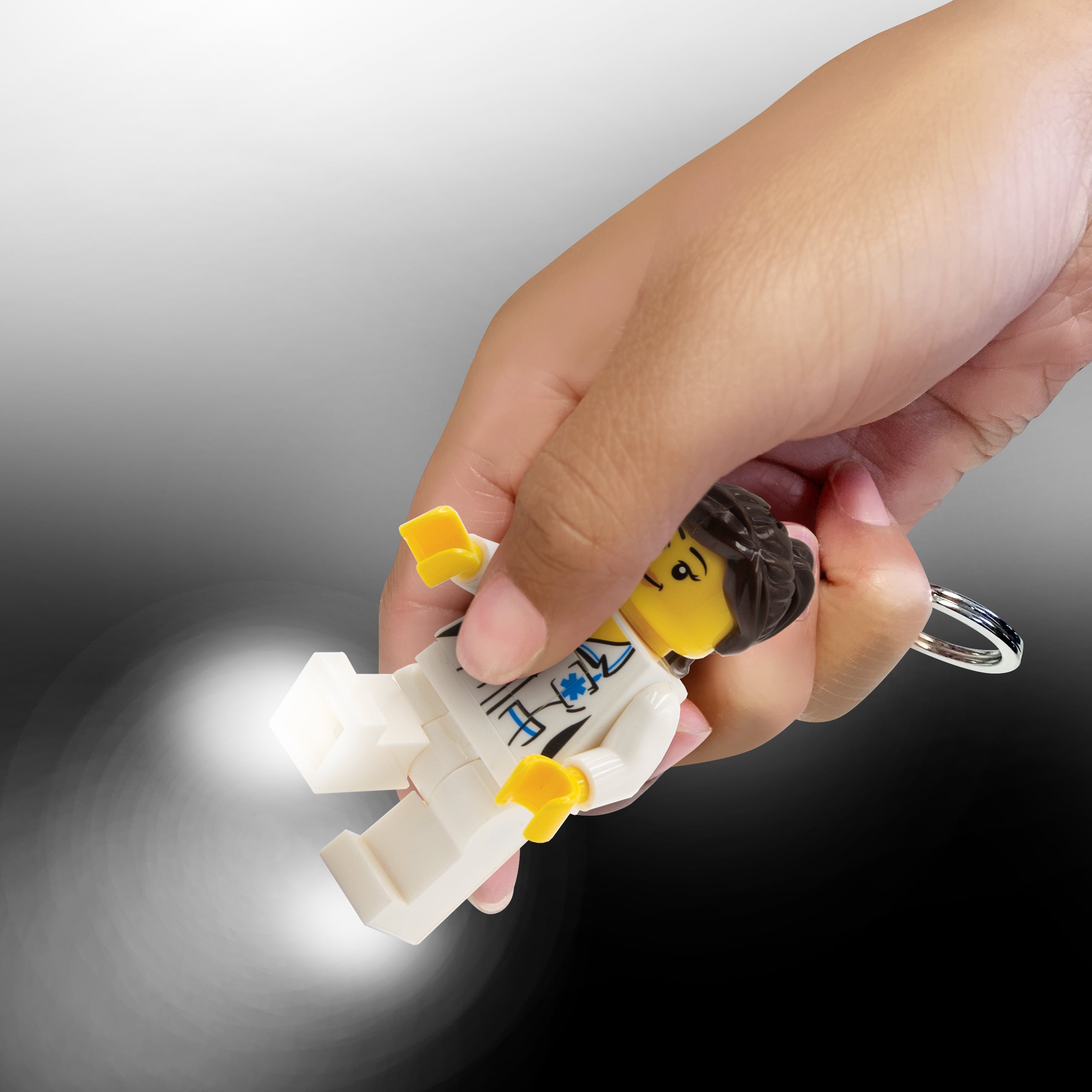 LEGO Minifgures Keychain Light Nurse 2