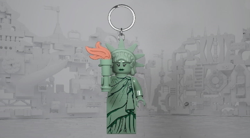 LEGO CLASSIC STATUE OF LIBERTY KEYCHAIN LIGHT