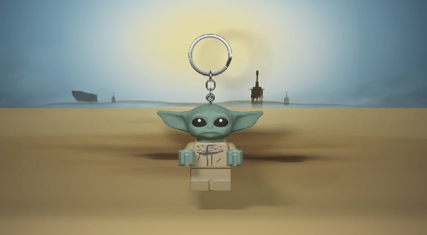 LEGO STAR WARS THE MANDALORIAN GROGU KEYCHAIN LIGHT